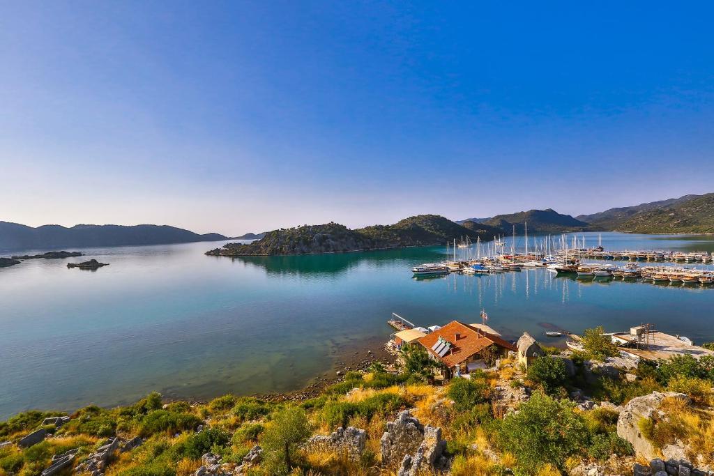 Hotel Kekova Theimussa Kaleucagız Exterior foto