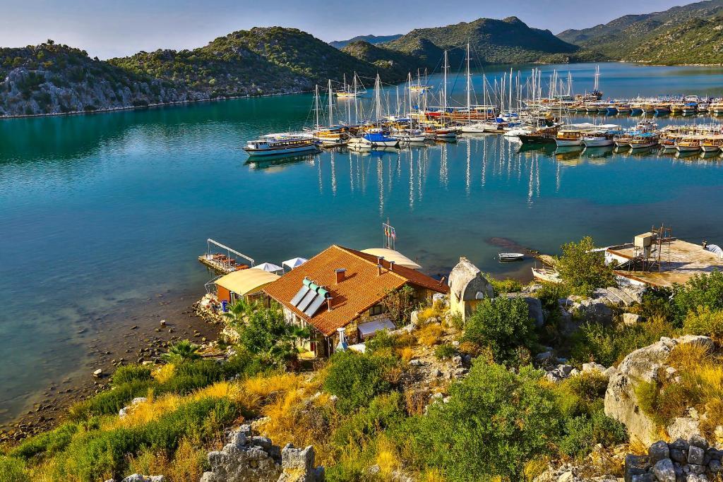 Hotel Kekova Theimussa Kaleucagız Exterior foto